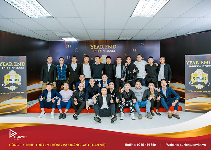 dịch vụ trang trí tiệc tất niên công ty