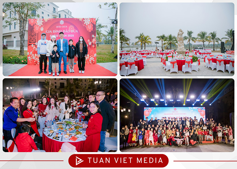 ý tưởng tổ chức tiệc tất niên hay