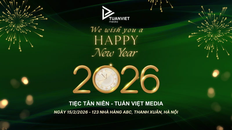 các backdrop tiệc tân niên 2026