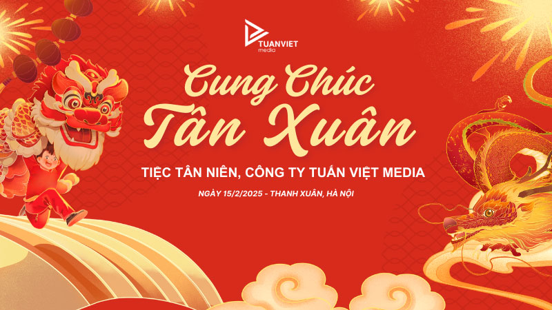backdrop tiệc đầu năm