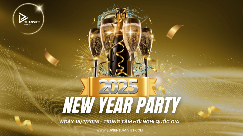 backdrop tiệc tân niên