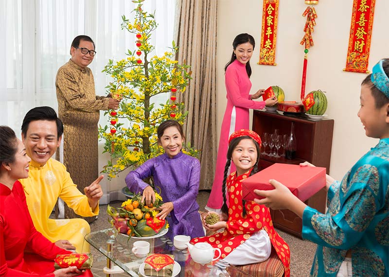 trang trí tết