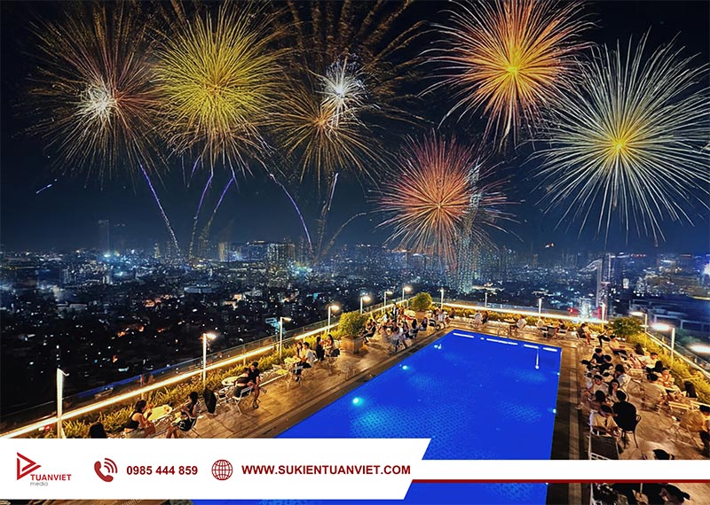 bắn pháo hoa tết âm lịch hà nội
