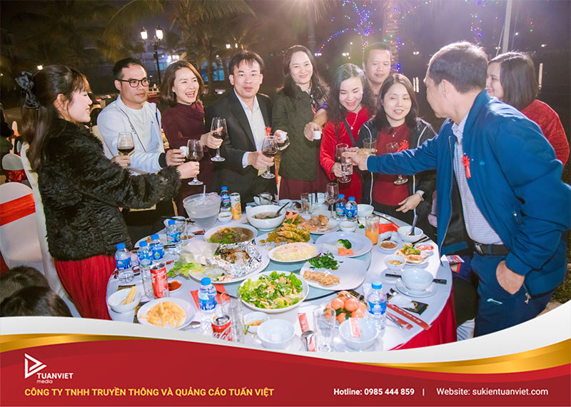 tiệc tất niên 2024 phân khu đảo dừa