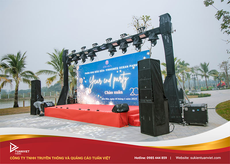 tiệc tất niên 2024 phân khu đảo dừa