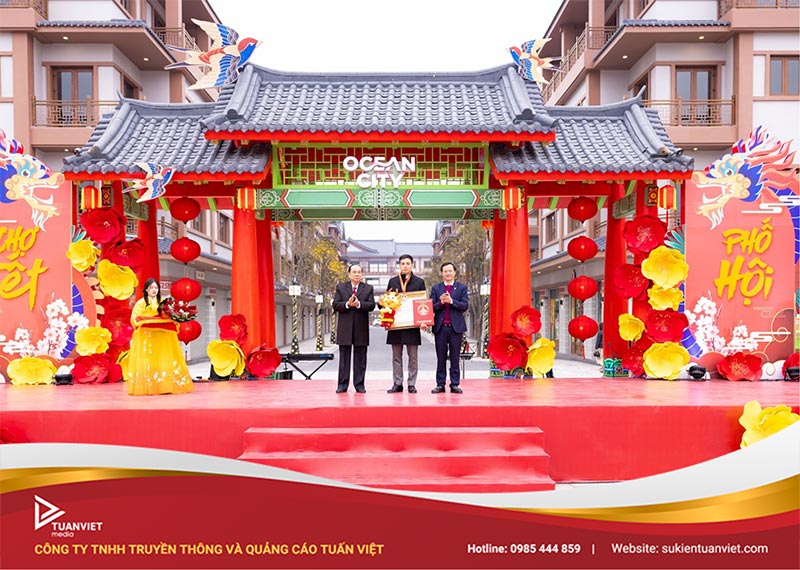 địa điểm tổ chức hội chợ xuân