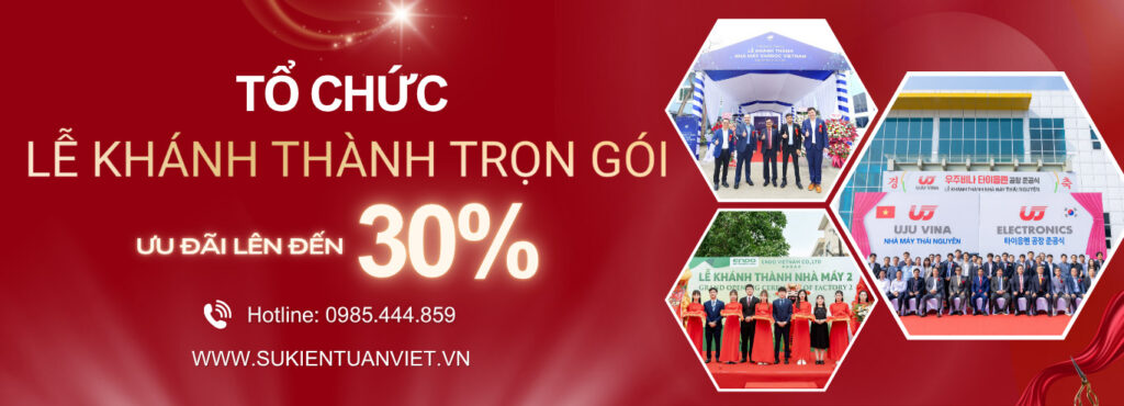 tổ chức khánh thành - tuấn việt media