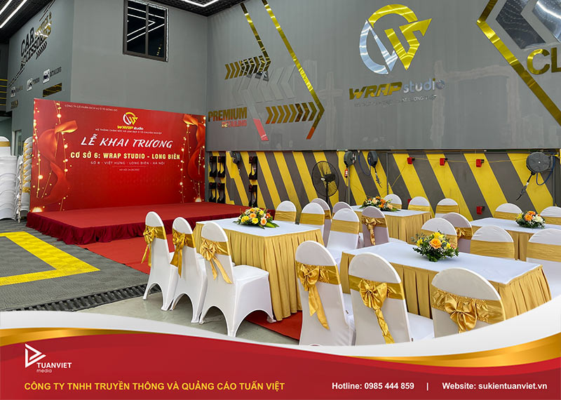 cho thuê bàn ghế khai trương