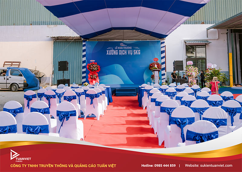 setup khai trương