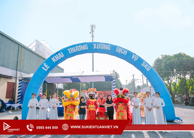 dịch vụ tổ chức lễ khai trương trọn gói
