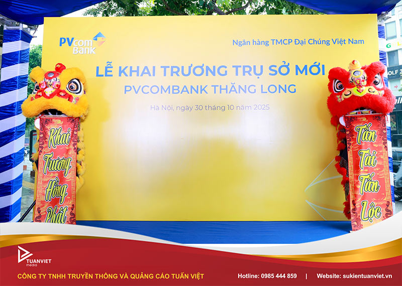 các sự kiện khai trương tuấn việt media đã tổ chức