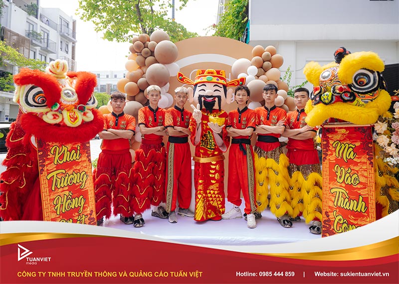 cho thuê đội múa lân hà nội