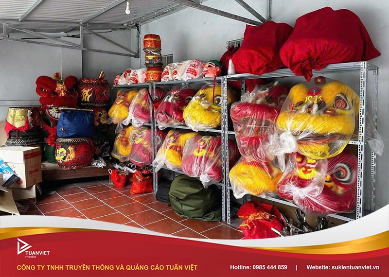 giá cho thuê đội múa lân