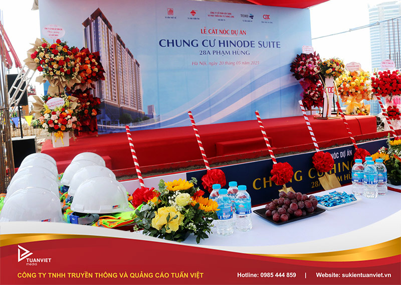 lễ Cất Nóc Dự Án Hinode Suite