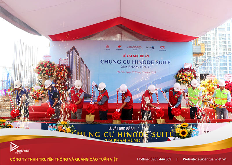cất Nóc Dự Án Hinode Suite