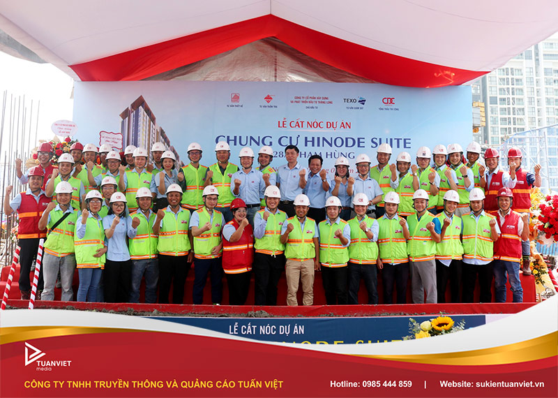 Lễ Cất Nóc Dự Án Hinode Suite 28A Phạm Hùng