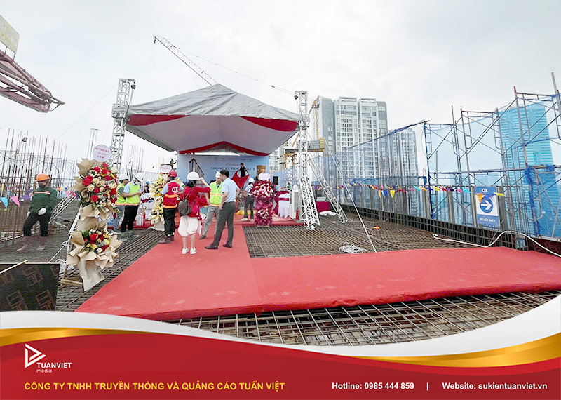 Lễ Cất Nóc Dự Án Hinode Suite 28A Phạm Hùng