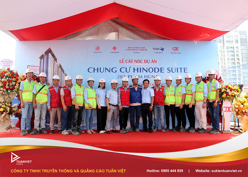 Lễ Cất Nóc Dự Án Hinode Suite 28A Phạm Hùng