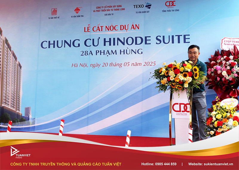 Cất Nóc Dự Án Hinode Suite 28A Phạm Hùng