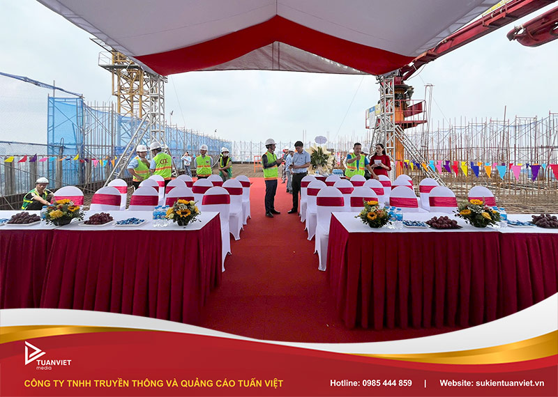 sự kiện Cất Nóc Dự Án Hinode Suite 28A Phạm Hùng