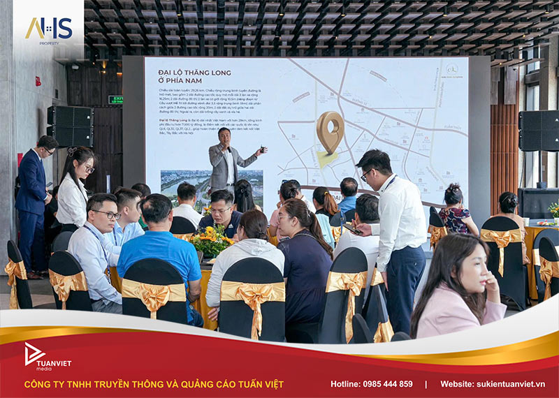 sự kiện ra mắt hàng mới biệt thự liền kề cao cấp có hầm của anlac green symphony