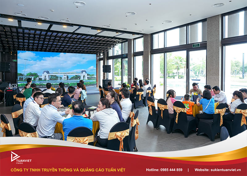sự kiện ra mắt hàng mới biệt thự liền kề cao cấp có hầm của anlac green symphony