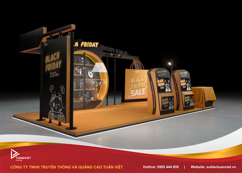 photo booth phối cảnh 3d