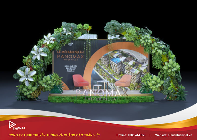 booth check in ảnh 3d