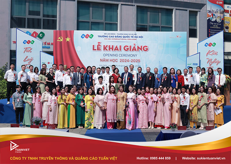 đơn vị tổ chức lễ bế giảng hà nội
