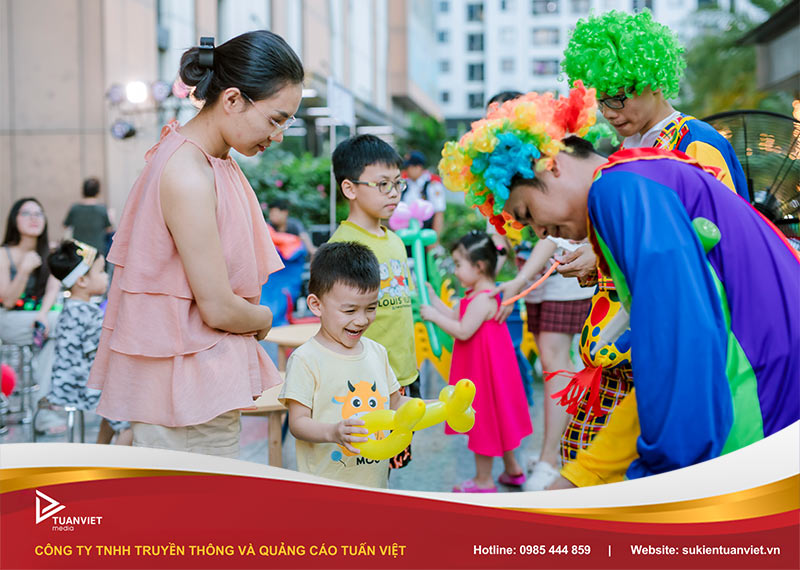 dịch vụ tổ chức 1.6 cho thiếu nhi