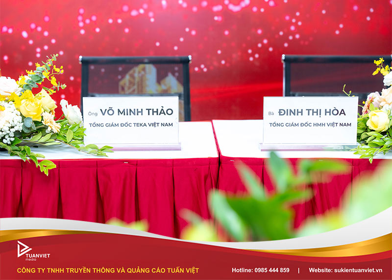 lễ hợp tác chiến lược toàn diện giữa teka việt nam và hmh việt nam