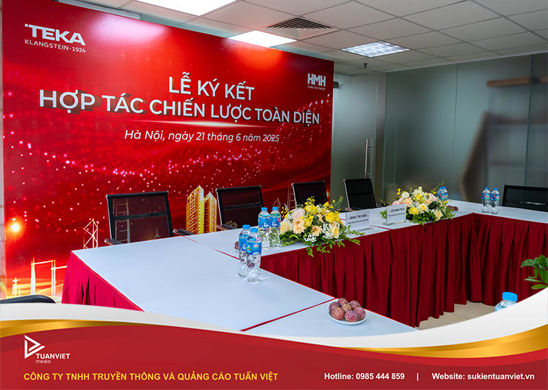 lễ hợp tác chiến lược toàn diện giữa teka việt nam và hmh việt nam