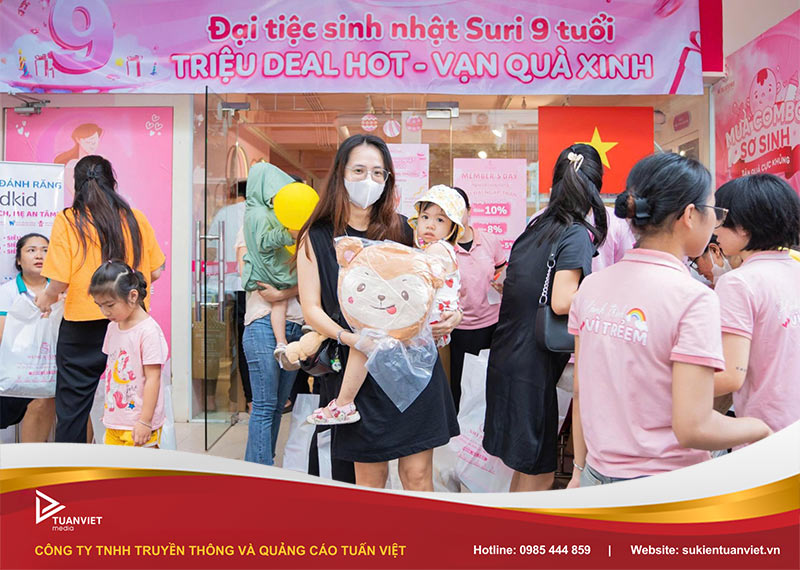tổ chức sự kiện quảng bá sản phẩm