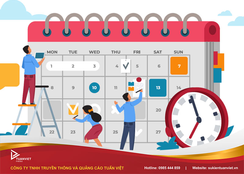 kế hoạch tổ chức sự kiện quảng cáo