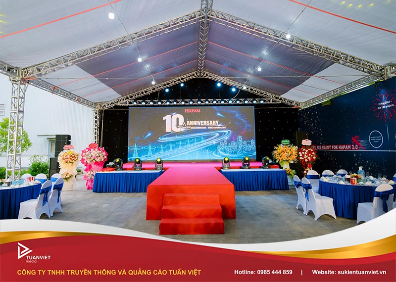 dịch vụ trang trí sân khấu