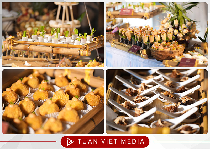 tổ chức tiệc hội nghị