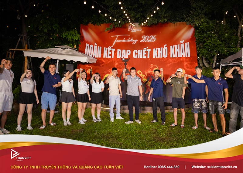 team building Tuấn Việt Media 2025