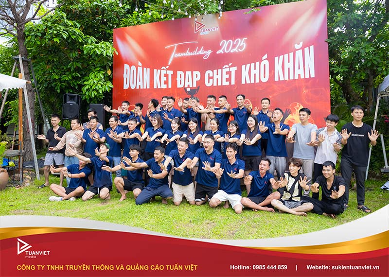 team building Tuấn Việt Media 2025