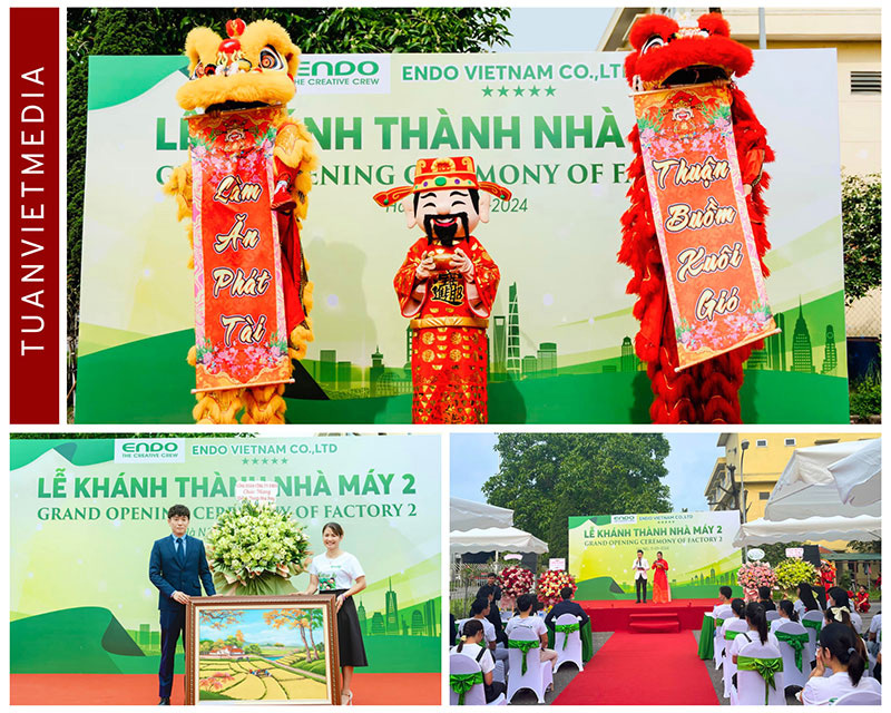 dịch vụ tổ chức lễ khánh thành trọn gói