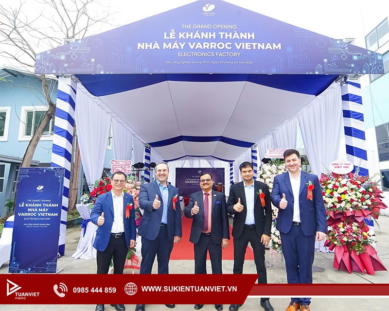 tổ chức lễ khánh thành