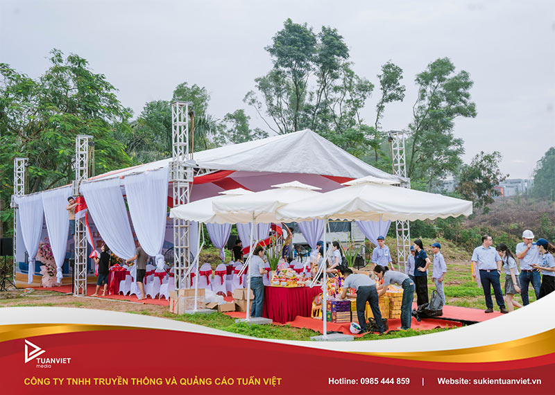 tổ chức lễ khởi công công trình