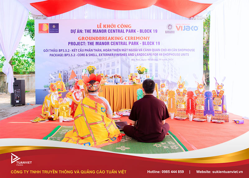 lưu ý gì khi tổ chức lễ khởi công động thổ
