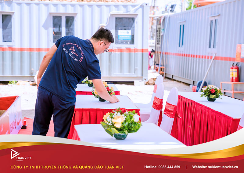 tổ chức lễ khởi công động thổ