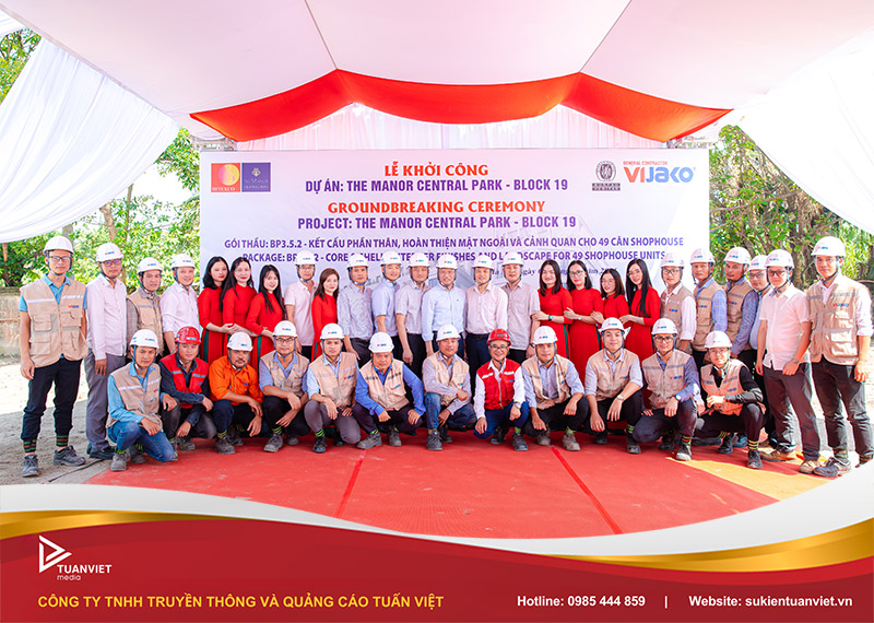 tổ chức lễ khởi công cần chuẩn bị gì