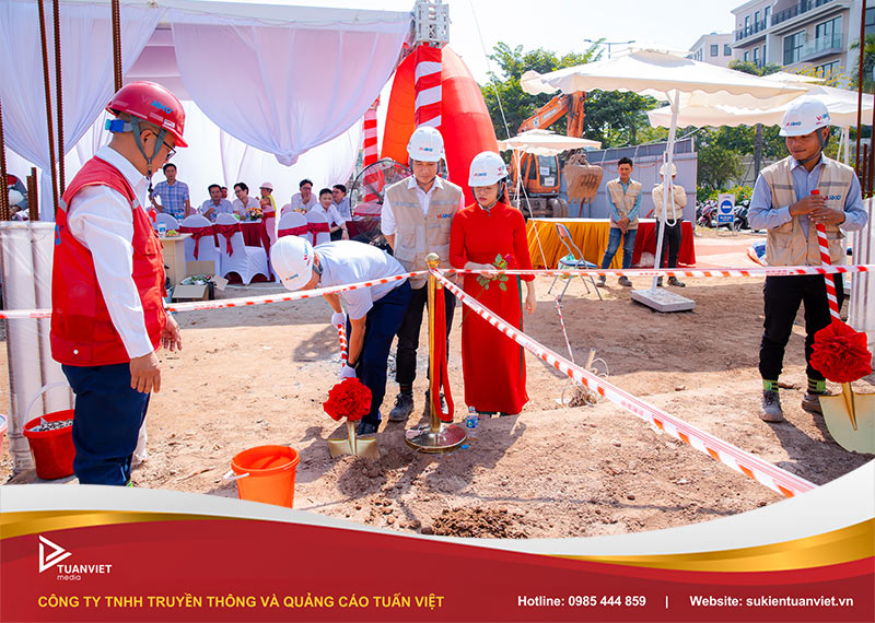 tổ chức lễ khởi công cần chuẩn bị những gì