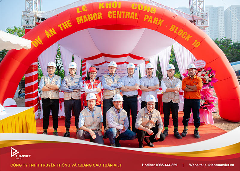 tổ chức lễ khởi công động thổ