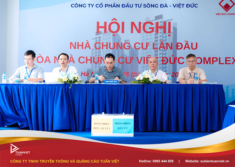 hội nghị nhà chung cư lần đầu chung cư việt đức complex