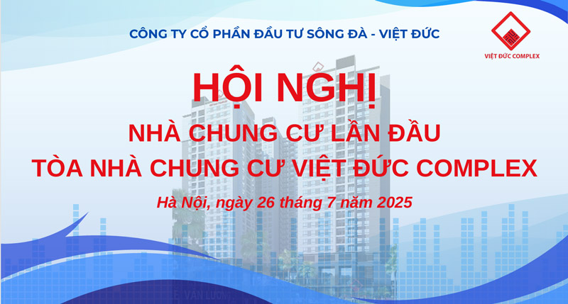 hội nghị nhà chung cư lần đầu chung cư việt đức complex