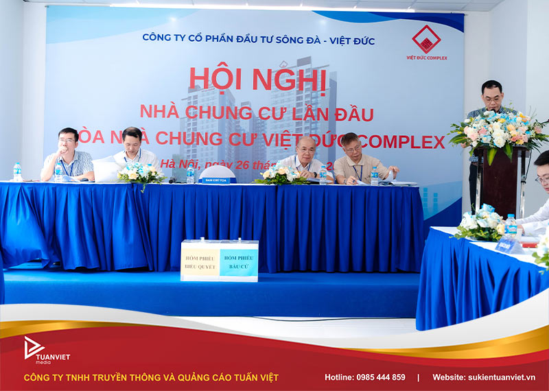 hội nghị nhà chung cư lần đầu chung cư việt đức complex