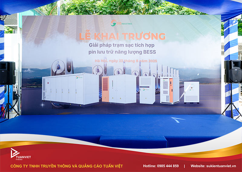 khai trương trạm sạc tích hợp pin năng lượng BESS - GG Power